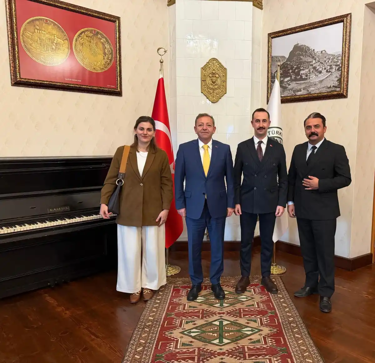Vali Ziya Polat Hâkim ve Cumhuriyet Savcılarını makamında kabul etti