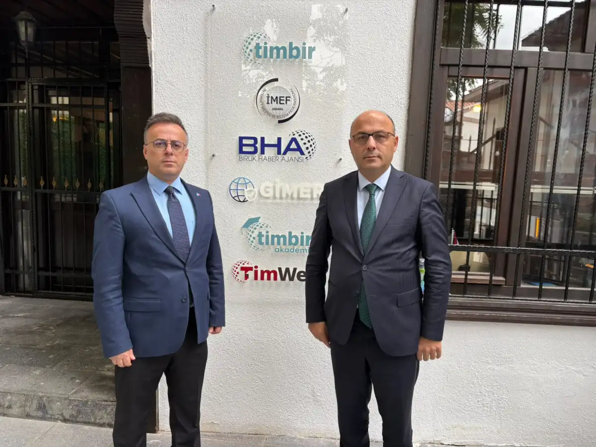 Türk Büro-Sen Rize Şube Başkanı Tatoğlu Ankara’da; BHA Genel Müdürü Kaçar’ı ziyaret etti