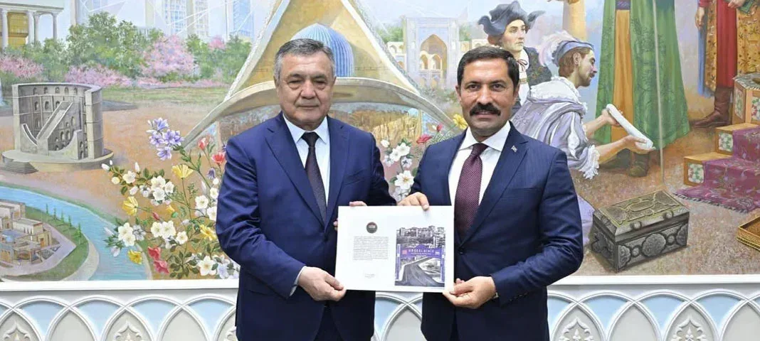 Hatay Vali'si Mustafa Masatlı Özbekistan'da