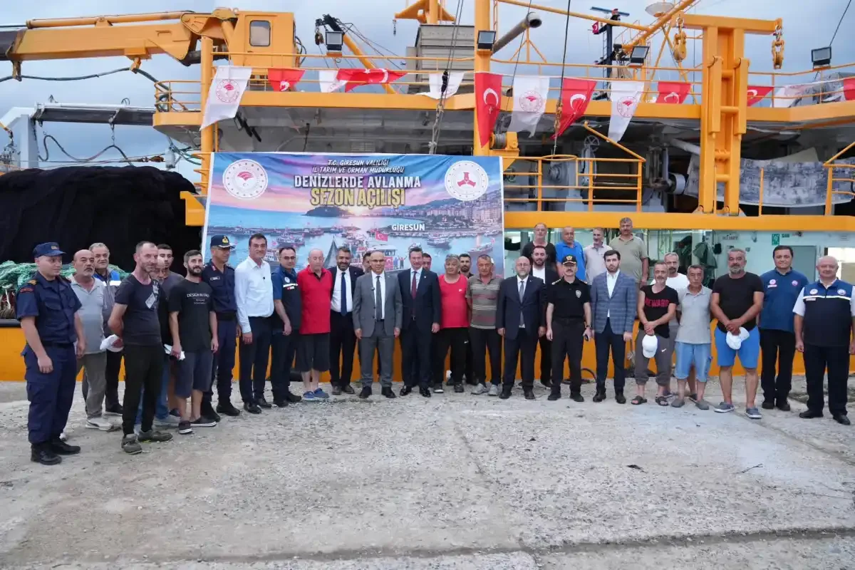 Balıkçılar Giresun Limanından vira bismillah dedi