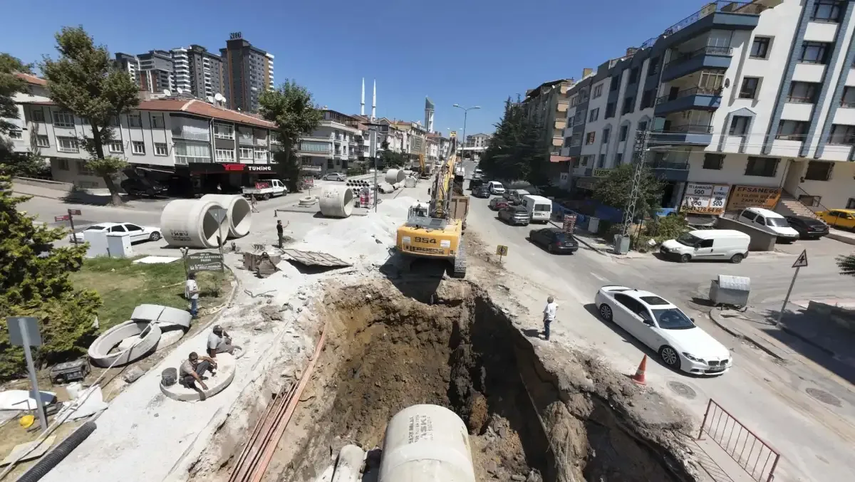 ASKİ’den Keçiören’in 40 yıllık sel sorununa kalıcı çözüm