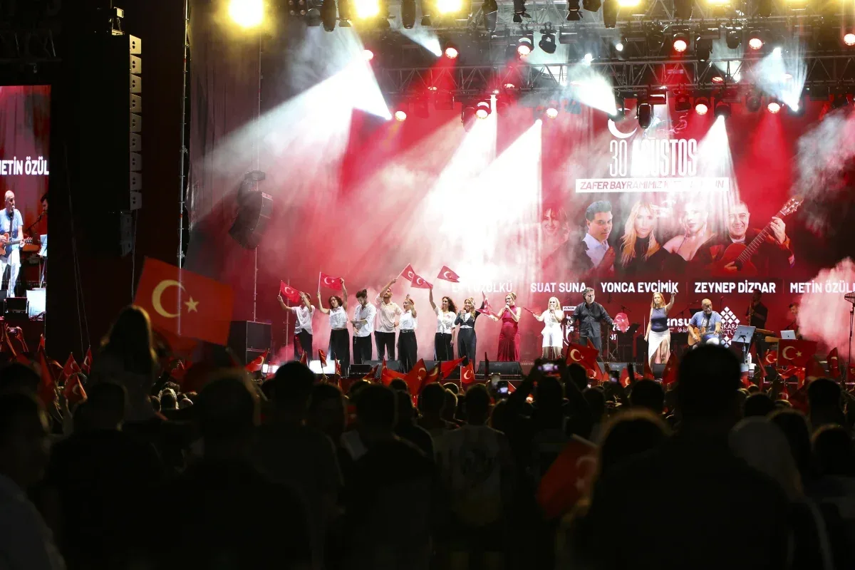 Başkent’te 30 Ağustos coşkusu