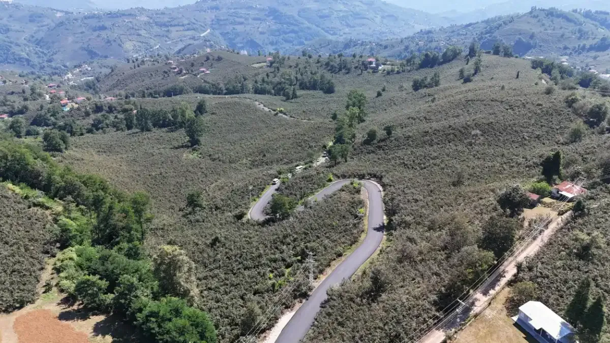 Ordu Ulubey Şeyhler’e sıcak asfalt