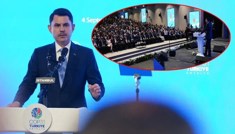 Bakan Kurum Antalya'da konuştu: "Dünya Antalya'da buluşacak"