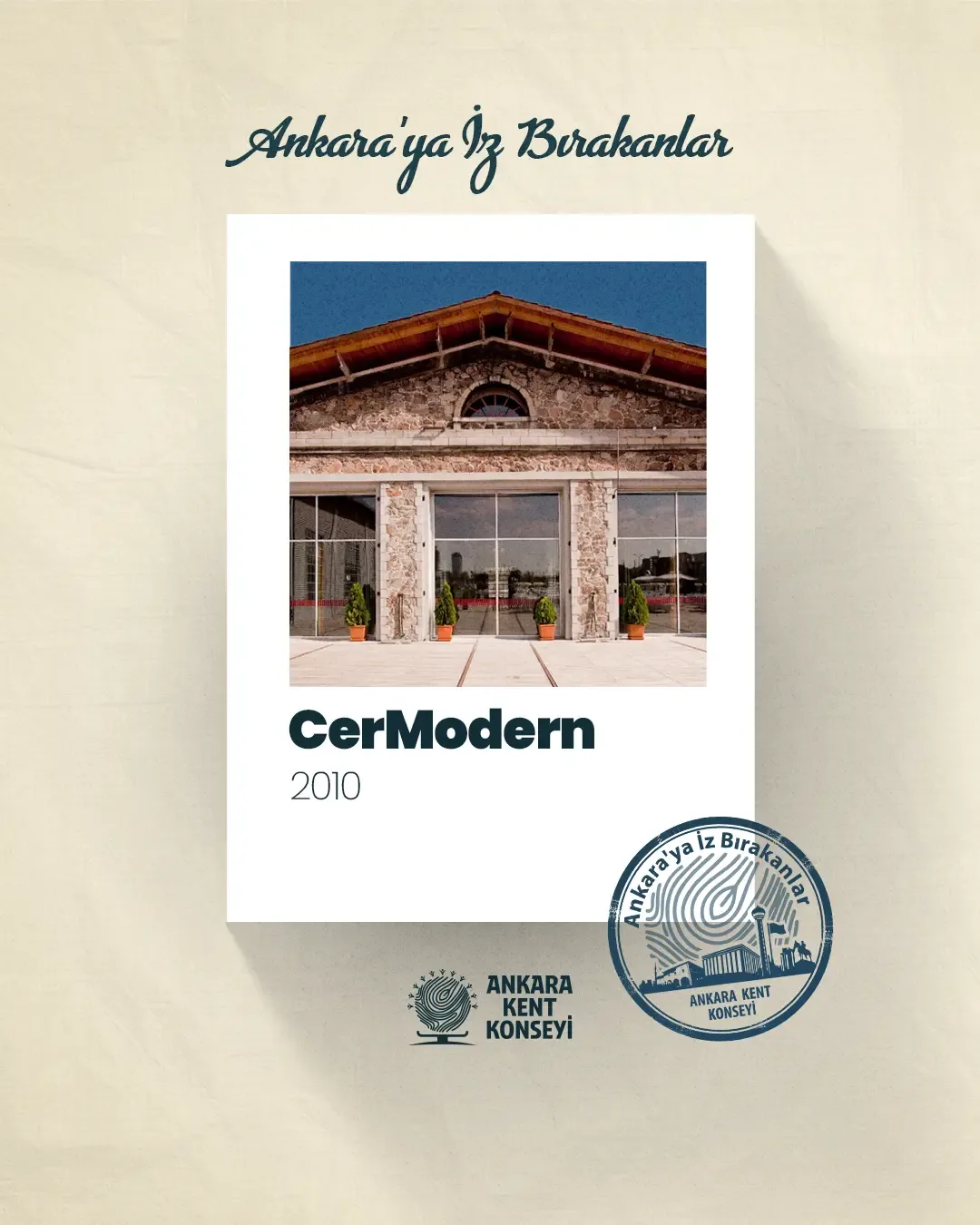 AKK Ankara'ya İz Bırakanlar'ın konusu CerModern oldu