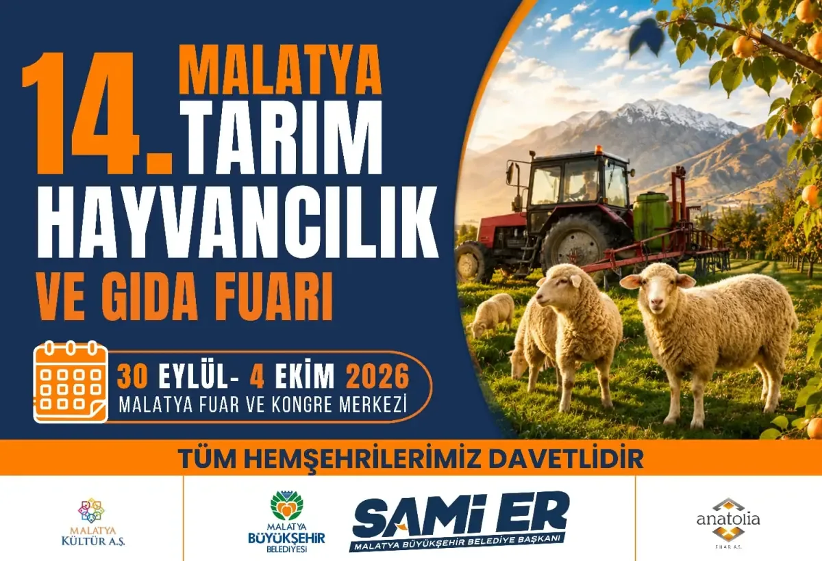 Malatya’da tarım fuarı 7 yıl aradan sonra kapılarını açıyor