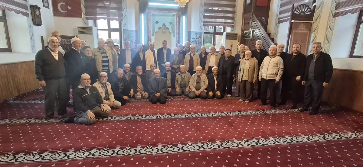 Beypazarı’nda din görevlileri sabah namazında buluştu