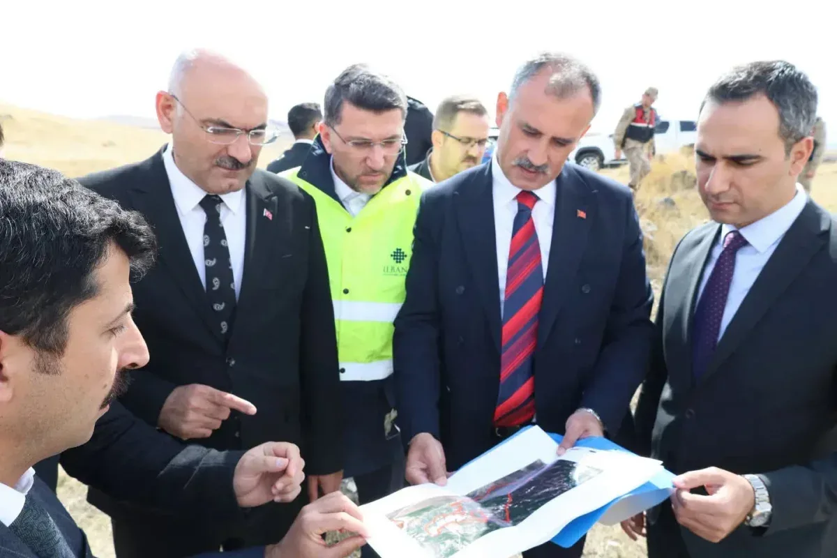 Ağrı'da düzenli depolama tesisi için yer seçim çalışmaları başladı