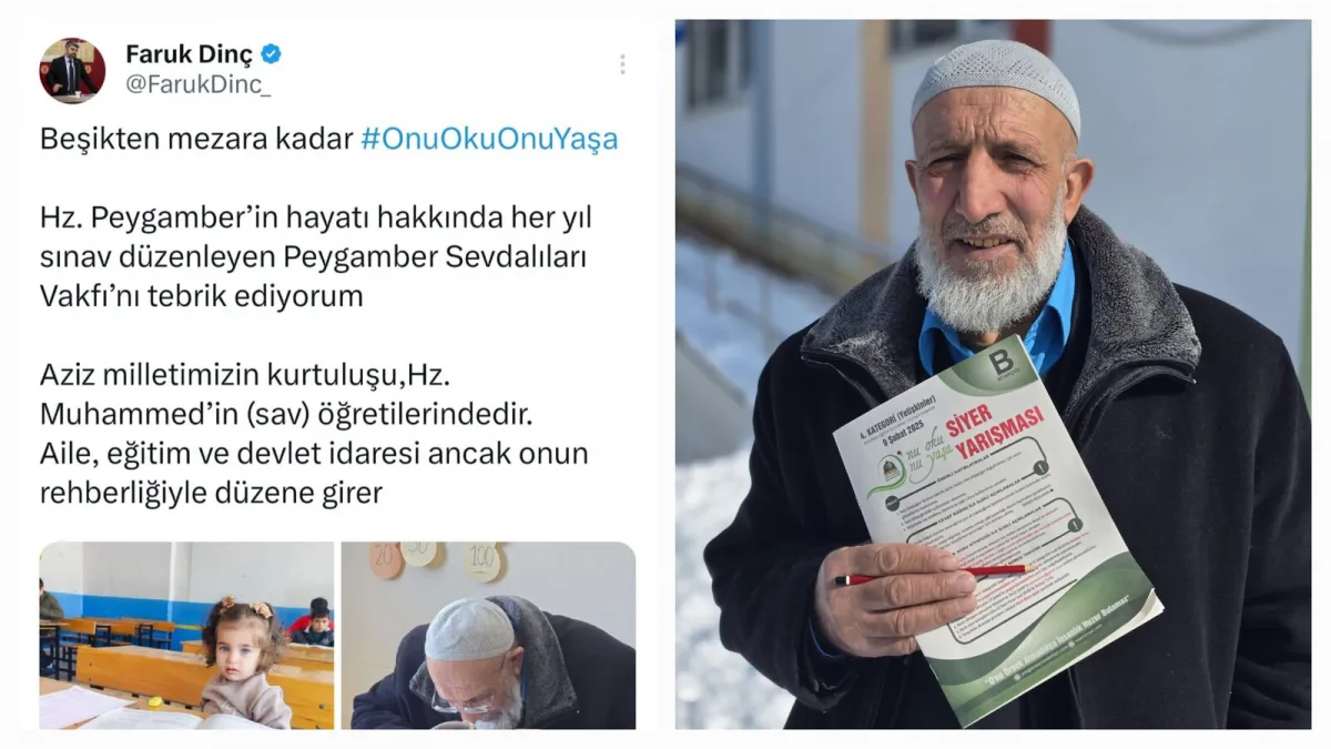 Hacı Maşuk Amca'nın Siyer Sınavı Azmi Yürekleri Isıttı!