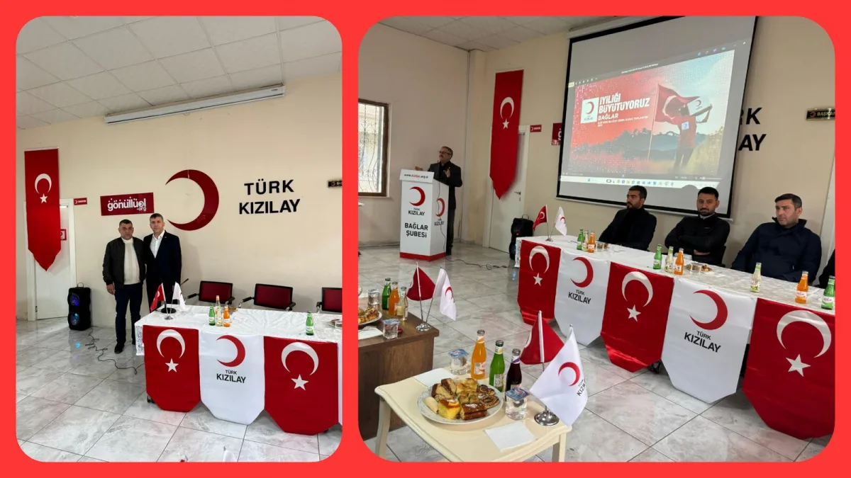 Kızılay Bağlar Şubesi 3. Olağan Genel Kurulu Gerçekleşti
