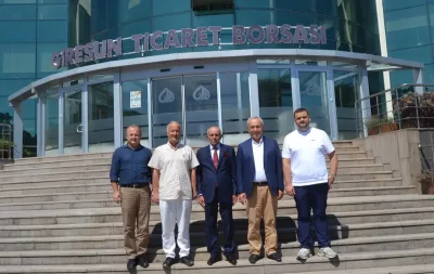 Giresun Ticaret Borsası Öner Hekim'i ağırladı