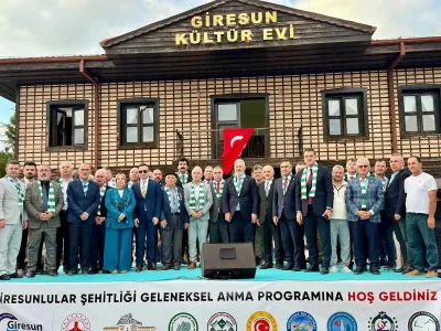 Giresun Uşakları Ankara ve Afyonkarahisar'daki şehitliklerinde anıldı