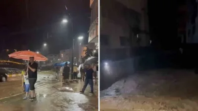 Giresun şiddetli yağmura esir oldu