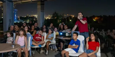 Bornova'da 8500 yıllık tarihin gölgesinde unutulmaz gökyüzü gözlemi