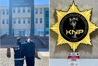 Kars’ta uyuşturucu operasyonu: Bonzai ham maddesi ele geçirildi