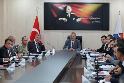 AİÇÜ'de "Üniversite Güvenlik Toplantısı" gerçekleştirildi