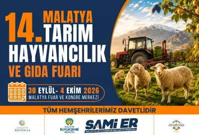 Malatya’da tarım fuarı 7 yıl aradan sonra kapılarını açıyor