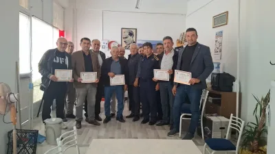 Beypazarı’nda yangınla mücadeleye destek veren muhtarlara teşekkür