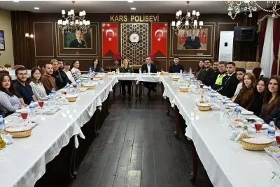 Kars’ta emniyet mensuplarının çocuklarıyla buluşma