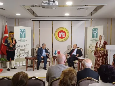 TDED Ankara Şubesi "Ömür Beyanı" programında Ankara Kulübü Onursal Başkanı Kalıpçı’yı ağırladı