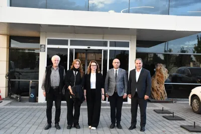 TİMBİR heyetinden Türkiye Kent Konseyleri Birliği Başkanı Özden’e ziyaret