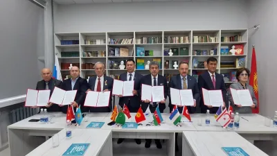 Türk Dünyası medyası Bişkek’te buluştu: Ortak haber portalı için iş birliği protokolü imzalandı