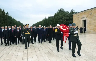 Erdoğan'dan Anıtkabir'de Türkiye Yüzyılı mesajı